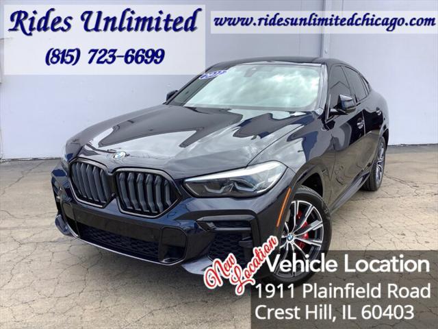 used 2022 BMW X6 car, priced at $52,995
