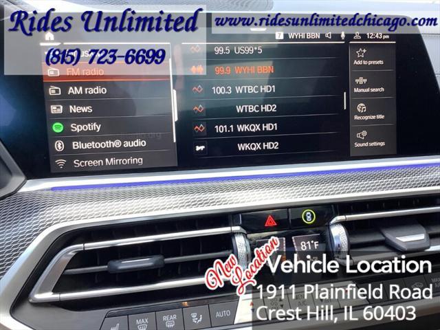 used 2022 BMW X6 car, priced at $52,995