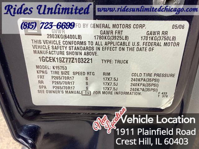 used 2007 Chevrolet Silverado 1500 car, priced at $6,995