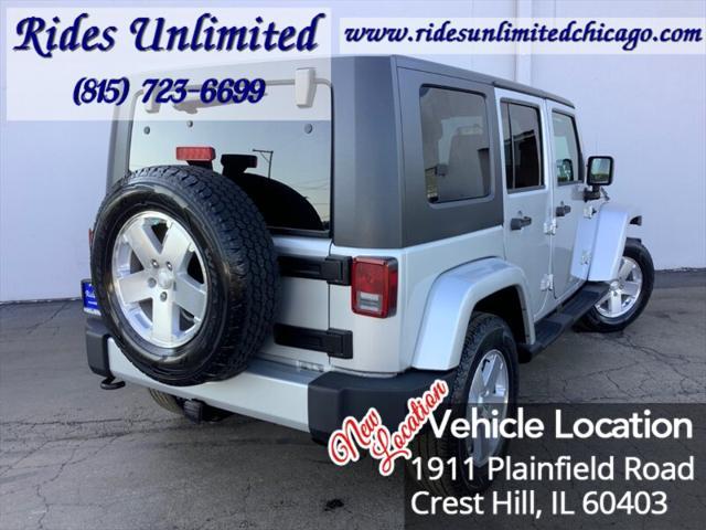 used 2009 Jeep Wrangler Unlimited car, priced at $11,995