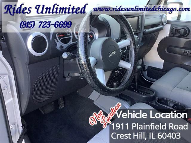 used 2009 Jeep Wrangler Unlimited car, priced at $11,995