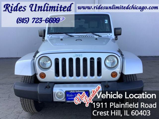 used 2009 Jeep Wrangler Unlimited car, priced at $11,995