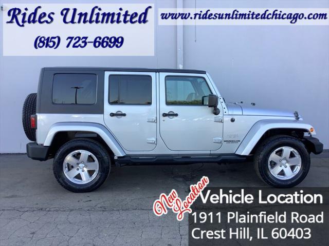 used 2009 Jeep Wrangler Unlimited car, priced at $11,995