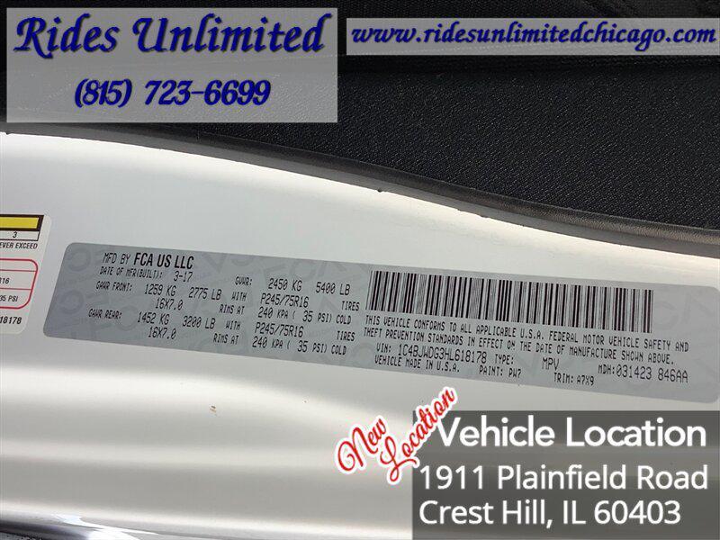 used 2017 Jeep Wrangler Unlimited car, priced at $19,995