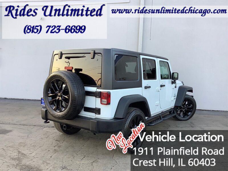 used 2017 Jeep Wrangler Unlimited car, priced at $19,995