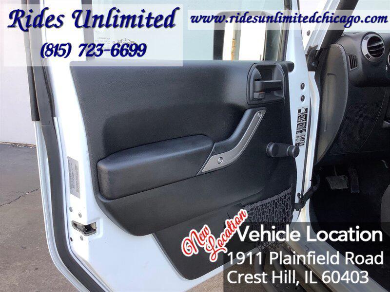 used 2017 Jeep Wrangler Unlimited car, priced at $19,995