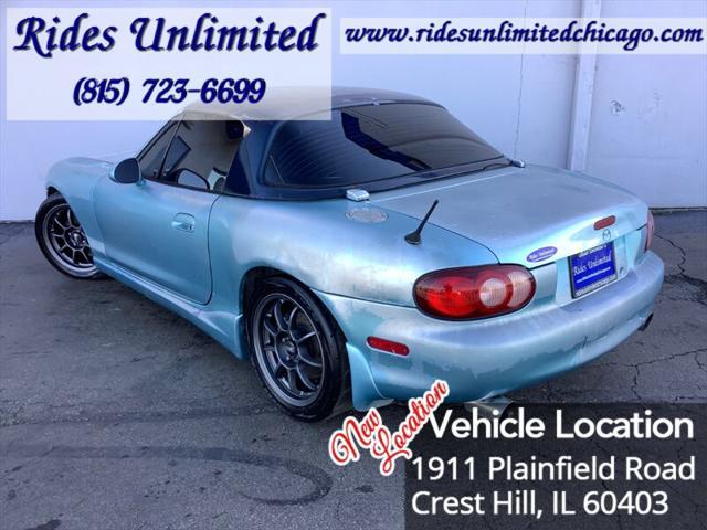 used 2002 Mazda MX-5 Miata car, priced at $5,500