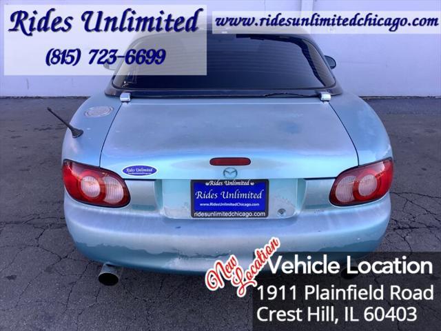 used 2002 Mazda MX-5 Miata car, priced at $5,500