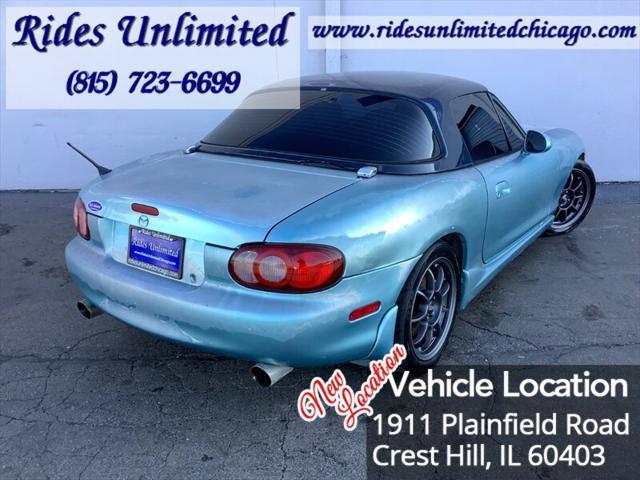 used 2002 Mazda MX-5 Miata car, priced at $5,500