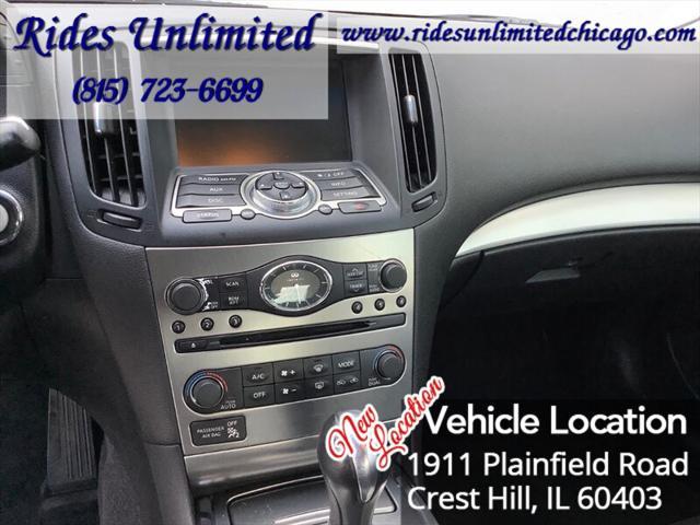 used 2011 INFINITI G37x car, priced at $10,995