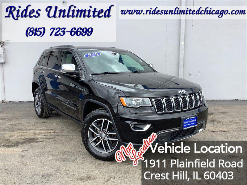 used 2018 Jeep Grand Cherokee car, priced at $13,495