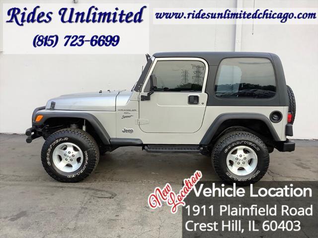 used 2000 Jeep Wrangler car, priced at $10,995