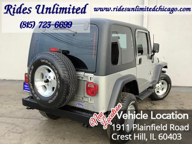 used 2000 Jeep Wrangler car, priced at $10,995