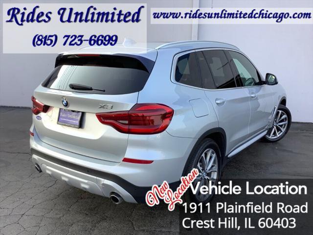 used 2018 BMW X3 car, priced at $23,995