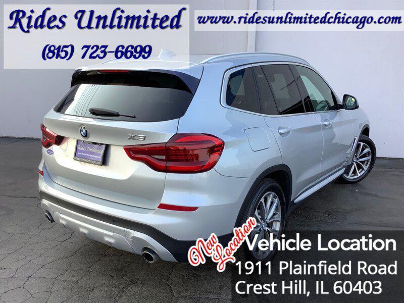 used 2018 BMW X3 car, priced at $21,995