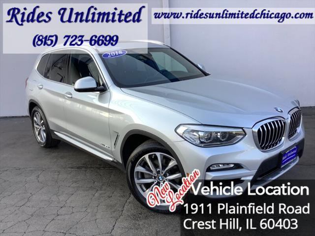 used 2018 BMW X3 car, priced at $23,995