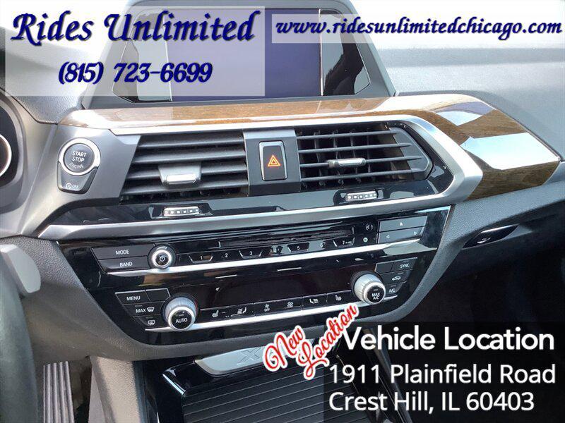 used 2018 BMW X3 car, priced at $21,995