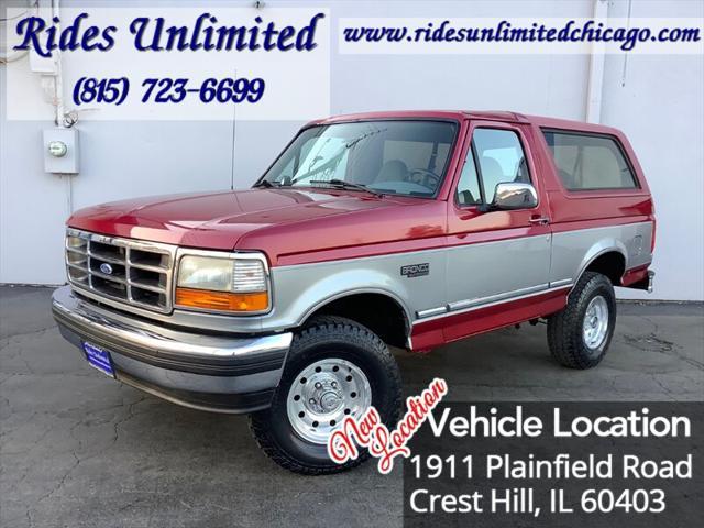 used 1995 Ford Bronco car, priced at $24,500