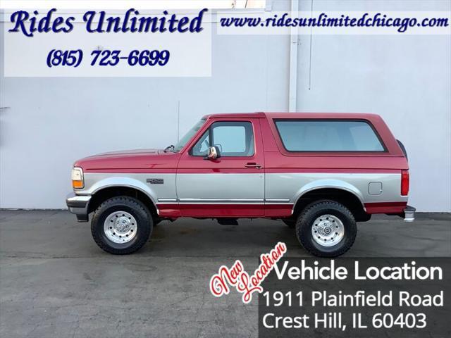 used 1995 Ford Bronco car, priced at $24,500