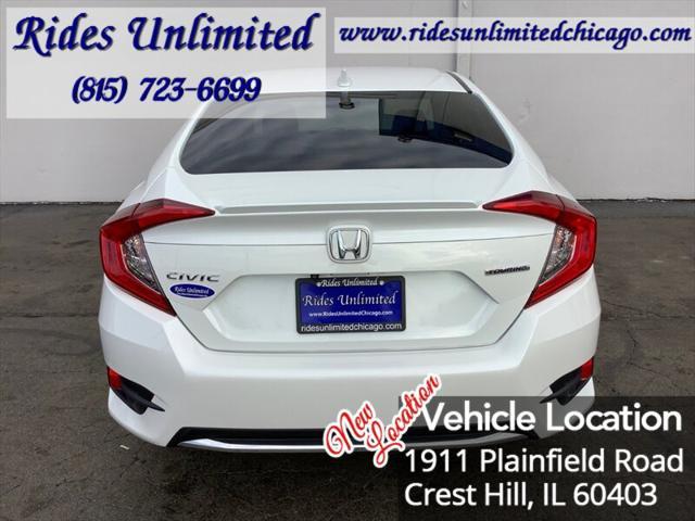 used 2019 Honda Civic car, priced at $19,995