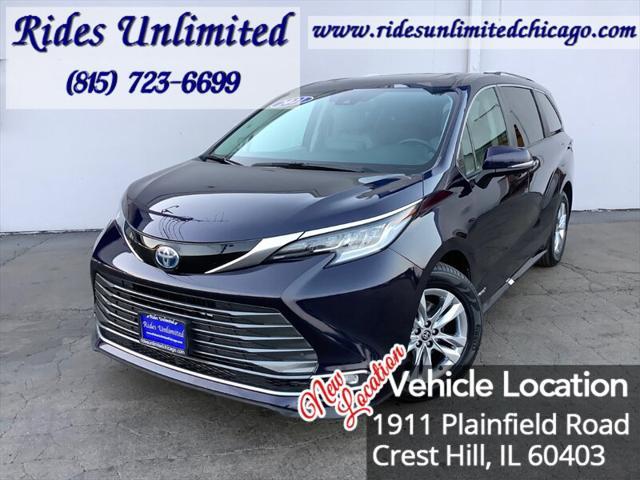 used 2021 Toyota Sienna car, priced at $38,995