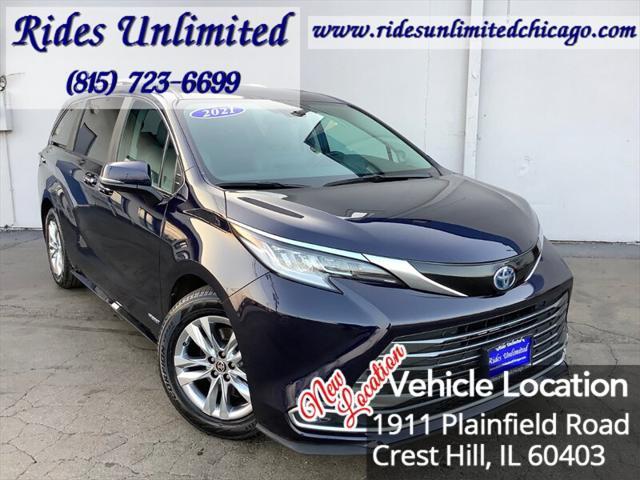 used 2021 Toyota Sienna car, priced at $38,995