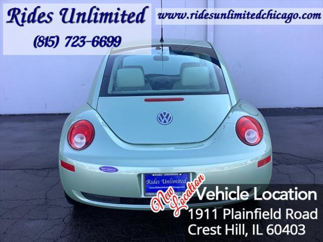 used 2007 Volkswagen New Beetle car, priced at $6,995