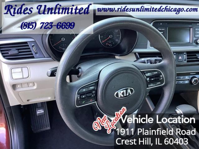 used 2016 Kia Optima car, priced at $7,995