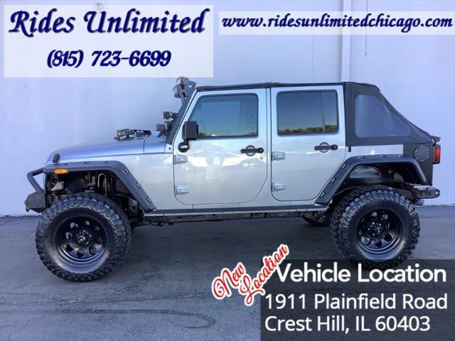 used 2014 Jeep Wrangler Unlimited car, priced at $20,995