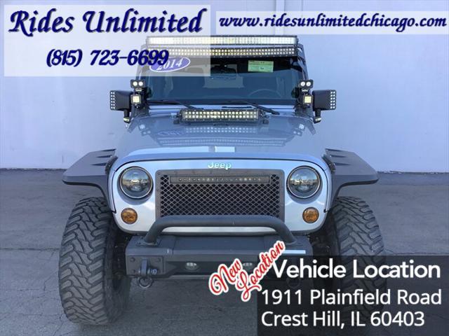 used 2014 Jeep Wrangler Unlimited car, priced at $20,995