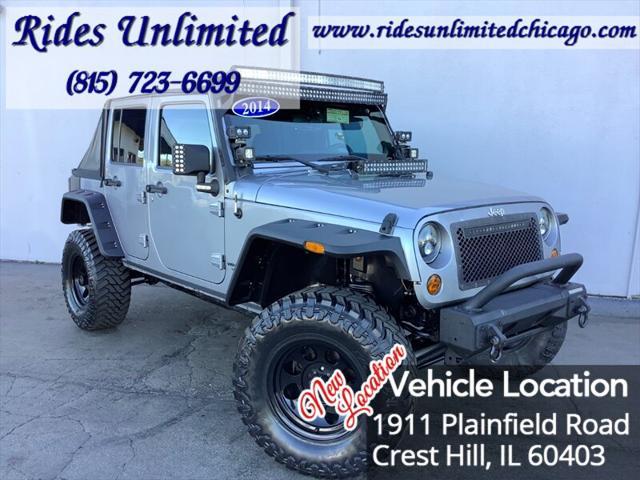 used 2014 Jeep Wrangler Unlimited car, priced at $20,995