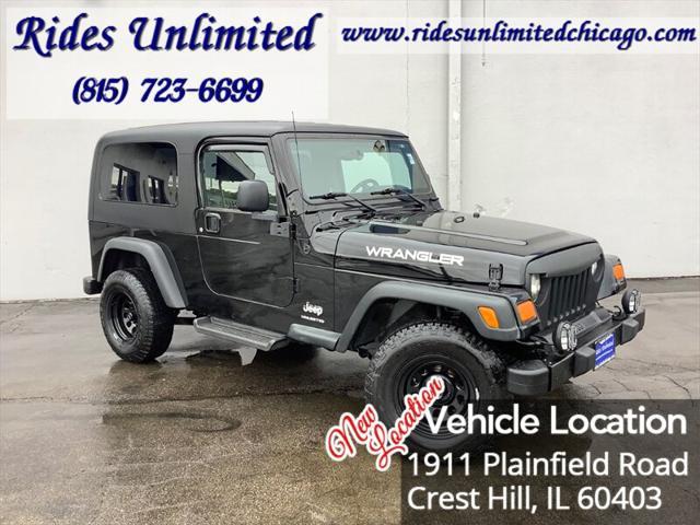 used 2004 Jeep Wrangler car, priced at $9,995