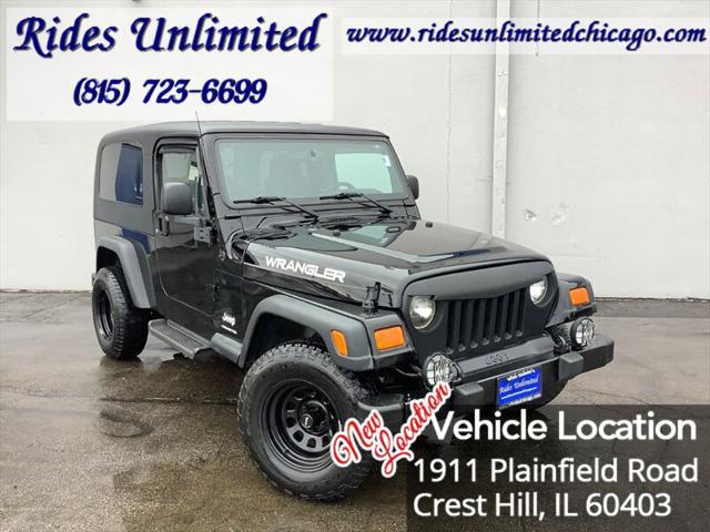 used 2004 Jeep Wrangler car, priced at $9,995