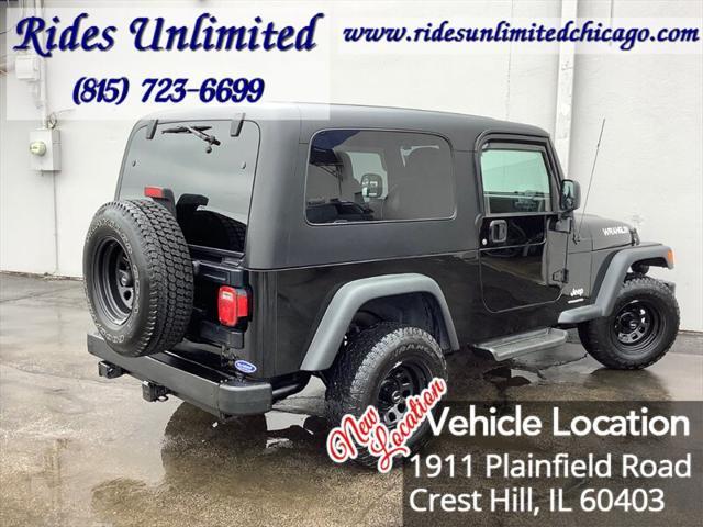 used 2004 Jeep Wrangler car, priced at $9,995