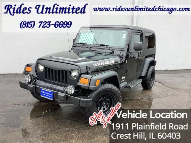 used 2004 Jeep Wrangler car, priced at $9,995