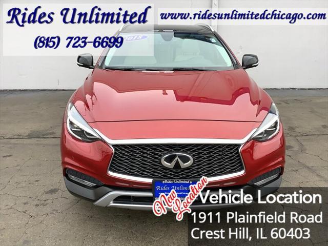 used 2018 INFINITI QX30 car, priced at $17,995