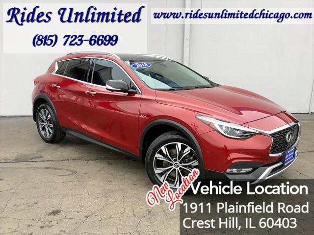 used 2018 INFINITI QX30 car, priced at $17,995