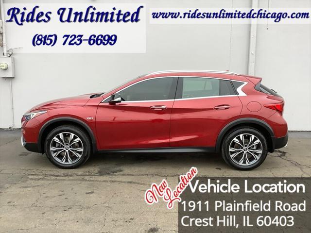 used 2018 INFINITI QX30 car, priced at $17,995