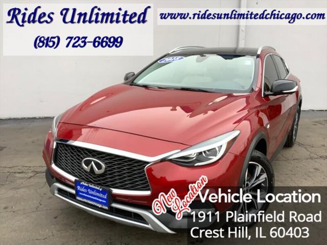 used 2018 INFINITI QX30 car, priced at $17,995