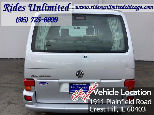 used 2002 Volkswagen Eurovan car, priced at $14,000