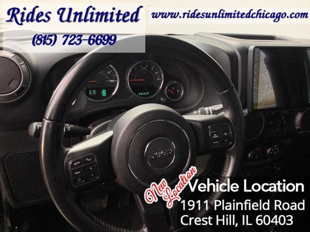 used 2017 Jeep Wrangler Unlimited car, priced at $20,995