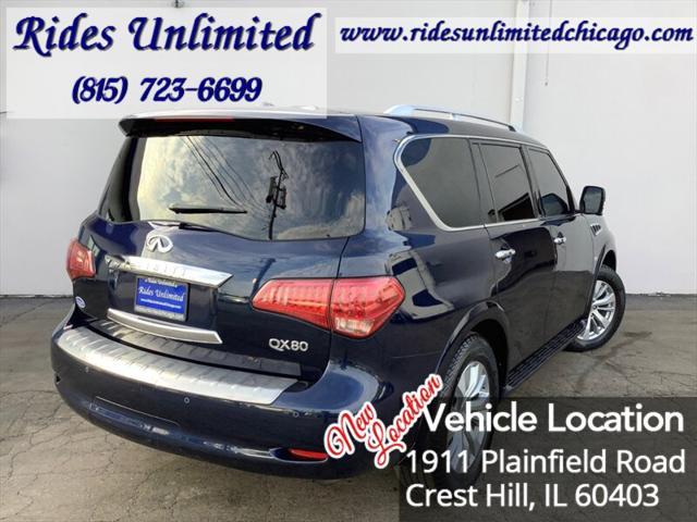 used 2017 INFINITI QX80 car, priced at $19,995