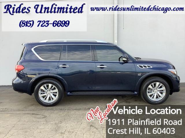 used 2017 INFINITI QX80 car, priced at $19,995