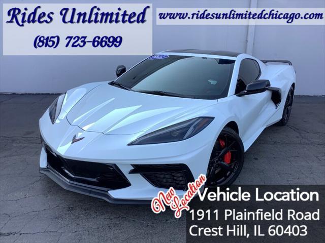 used 2022 Chevrolet Corvette car, priced at $74,995