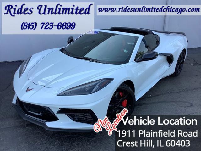 used 2022 Chevrolet Corvette car, priced at $74,995