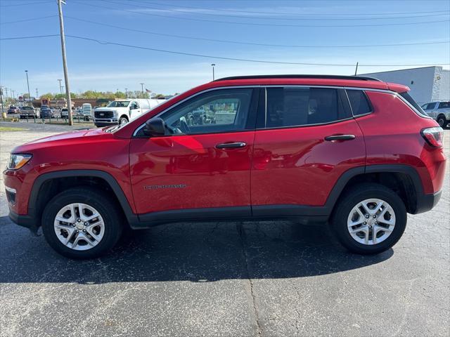 used 2021 Jeep Compass car, priced at $19,785