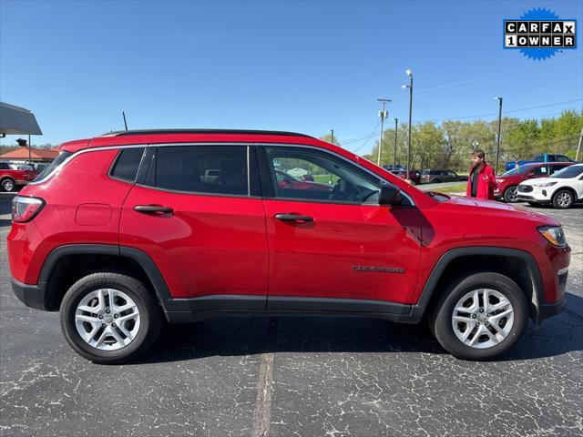 used 2021 Jeep Compass car, priced at $19,785