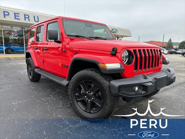 used 2021 Jeep Wrangler Unlimited car, priced at $35,987