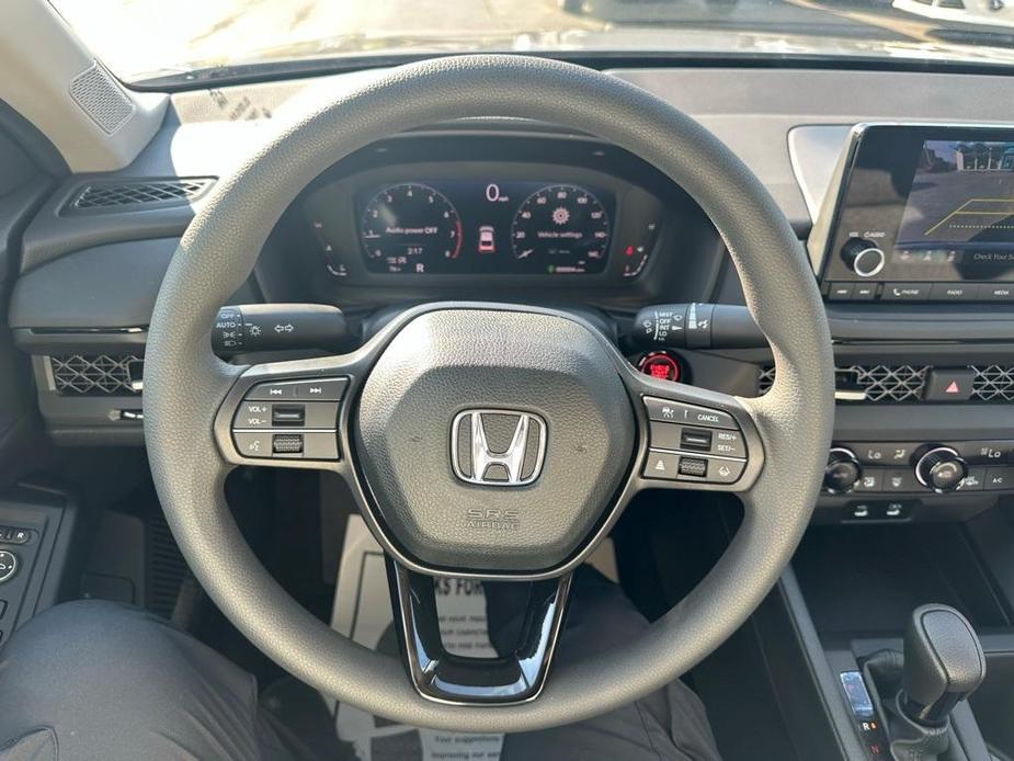 new 2025 Honda Accord car, priced at $30,751