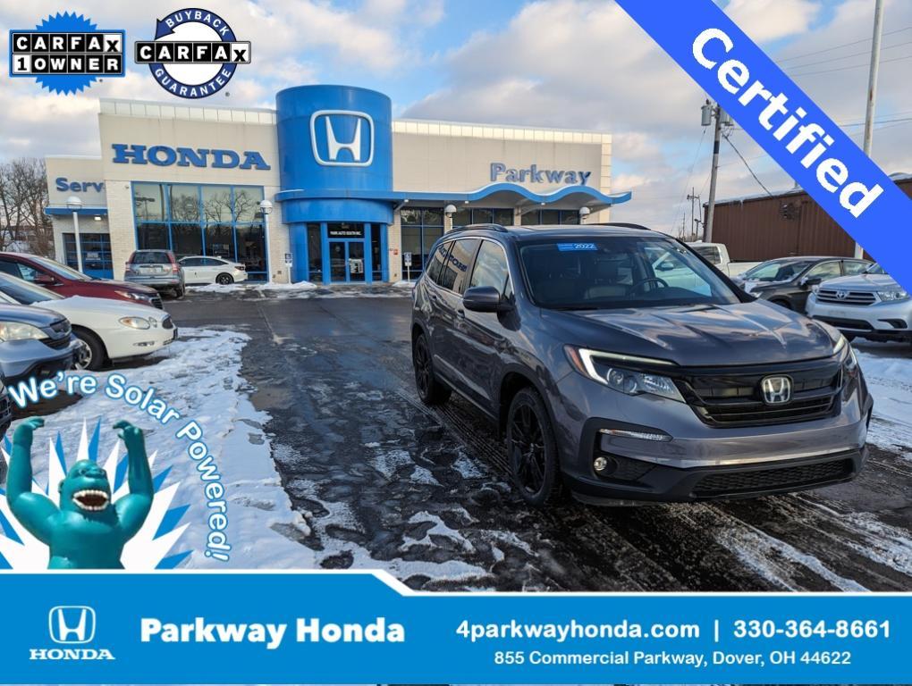 used 2022 Honda Pilot car, priced at $28,598